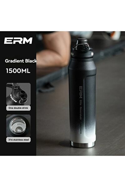 Choice3 0.7-1.5L GRADIENT-1500ML Insulated Water Bottle Stainless Steel Tumbl...
