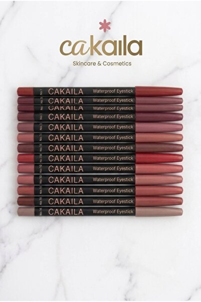 CAKAILA Set of 12 Colored Lip Liner