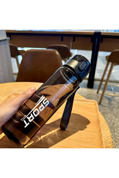 Choice10 400ml Transparent Black Brand BPA Free Leak Proof Sports Water Bottl...