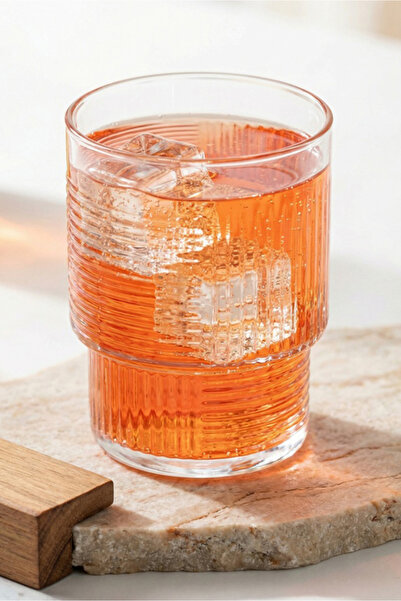 LAV Helen Cam Meşrubat Bardağı 6'lı 325 ml (Su/Viski/Kokteyl Bardağı)