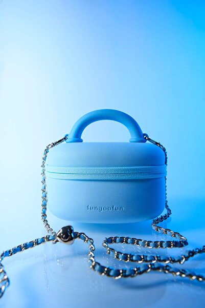 DeFacto Fungoofun X Women's Chain Strap Blue Bag H9174Axns