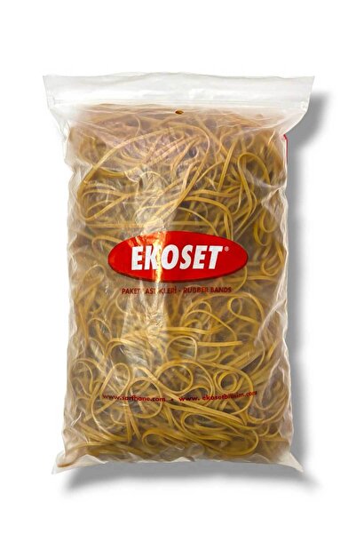 ekoset Wide Rubber Pack Packaging Case Rubber 18 Pieces 1kg 180x3