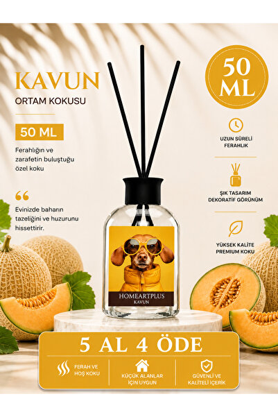 homeartplus Kavun Oda kokusu bambu esansiyel uçucu yağ 50 ml