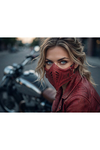 MTNdizlik Mtn Motorcycle Driver Mask, Harley , Chopper, Motorcycle Leather Ac...