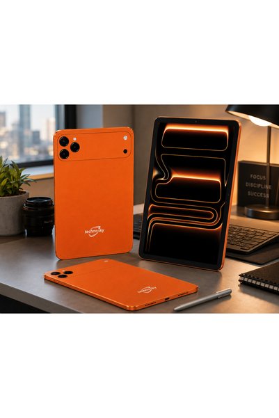 Technosky تابلت Techno Sky TB17 Pro Max شاشة 10.1 بوصة، ذاكرة 1 تيرابايت، رام 16 جيجابايت، يدعم 5G، مع كيبورد وقلم وكفر وشاحن، نظام Android 13