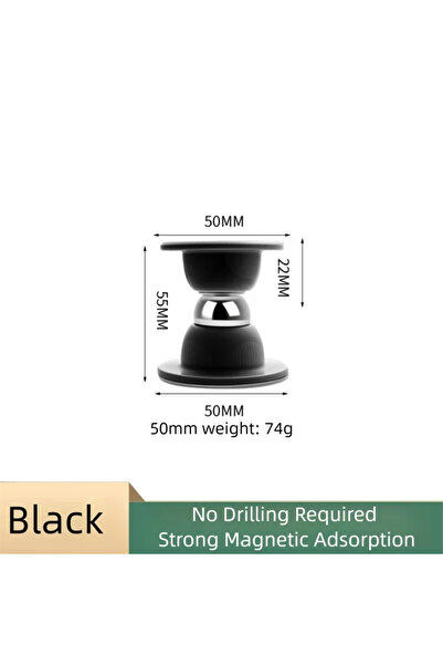 choice2 Black Silicone Magnetic Door Stopper Anti-Collision Bedroom Study Buf...