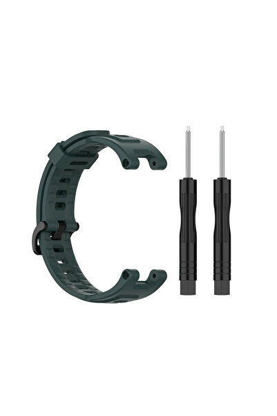Choice1 Amazfit T-Rex Dark Green Replacement Strap For T-Rex Strap Silicone W...