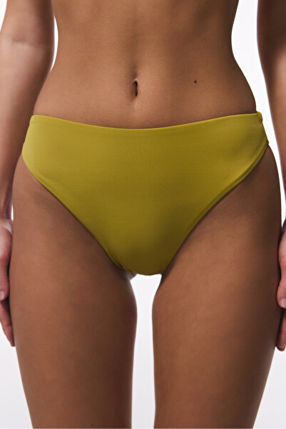 Penti Yeşil High Leg Slip Bikini Altı