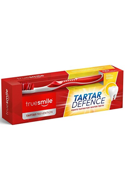 truesmile Pachet pastă de dinți și periuță de dinți DEFENSĂ ÎMPOTRIVA TARTRULUI