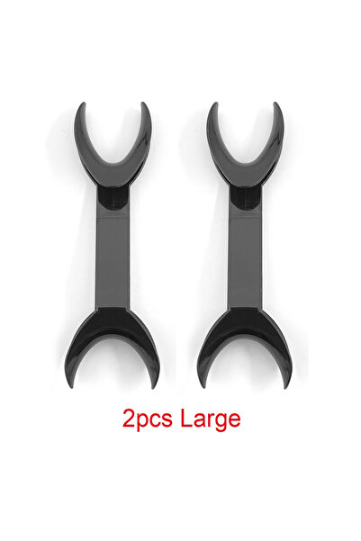 Choice1 2pcs Large 2pcs/set Dental Mouth Opener Black Double Head Lip Retract...