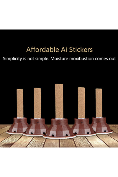 Choice ONESIZE 60Pcs Moxibustion Tube Paste Moxa Self-stick Mugwort Candle Th...