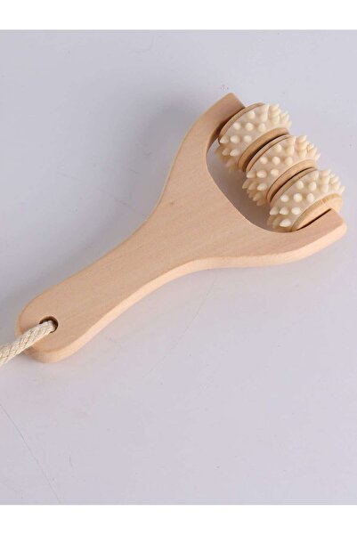 Choice1 mahogany3 Wooden Roller Massager Therapy Body Massager Face Shoulder ...
