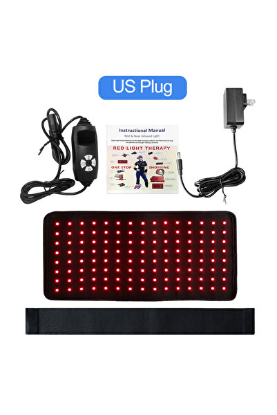 Choice1 US Plug Red Light Infrared Therapy Belt 120pcs LED Devices for Body B...