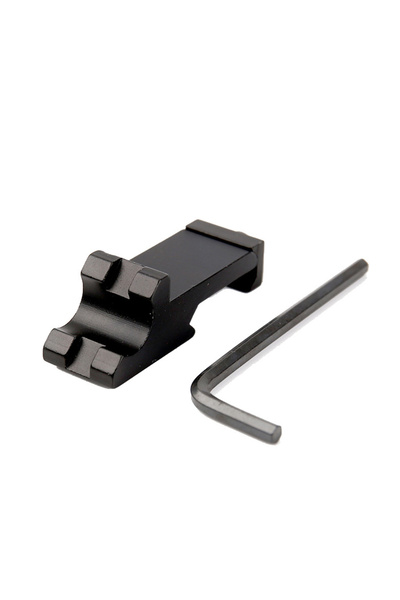 Choice black 45 Degree Angle Offset Side Adapter RTS 20mm Rail Tactical Flash...