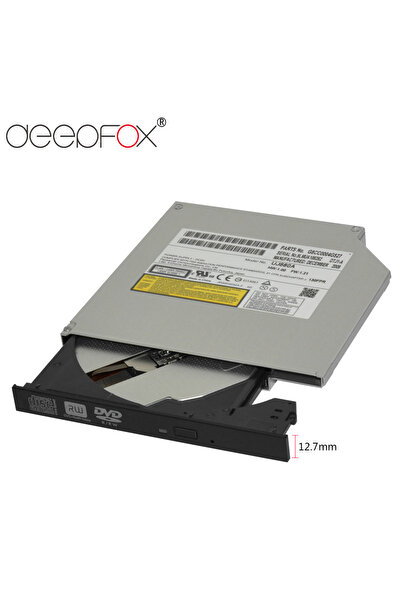 Choice DeepFox 12.7mm DVD ROM Optical Drive CD/DVD-ROM CD-RW Player Burner Sl...