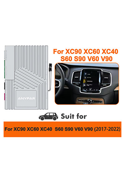 Choice For Volvo 2017 New Wireless CarPlay Android Auto Retrofit Kit Decoder ...