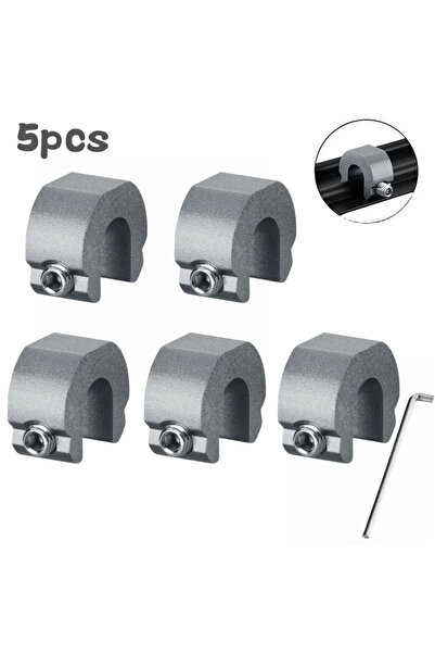 Choice10 5pcs Gray 10-1pcs Aluminum Alloy Window Lock Stopper Sliding Window ...