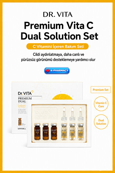 [DAYCELL] Dr.VITA⁺ Dr.Vita Premium Vita C Dual Solution - Vitamin Ampoule Set