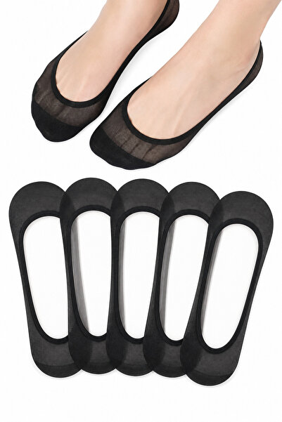 UZN SOCKS جوارب باليرينا نسائية بدون خياطة، عبوة من 6 قطع - جوارب صيفية رقيقة...