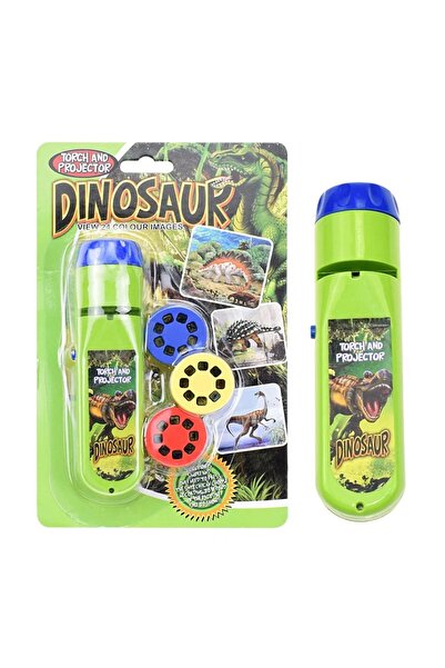 Choice6 dinosaur Children's Fun Projector Light Flashlight Puzzle Early Educa...