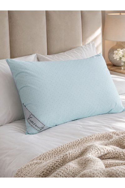 homewell Mint Bamboo Pillow 50X70 cm Hypoallergenic with Extra Cover