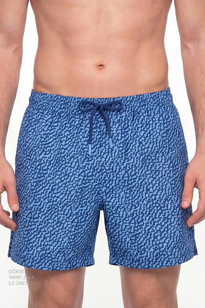 Penti Erkek Mavi Navy Coral Şort