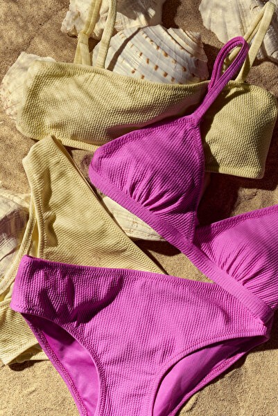 Penti Kız Çocuk Pembe Erika Üçgen Bikini Takımı