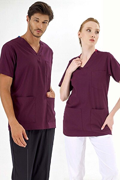 ÇİZGİ MEDİKAL Murdum Silva Luxury Lycra Doctor Nurse Single Top Jersey