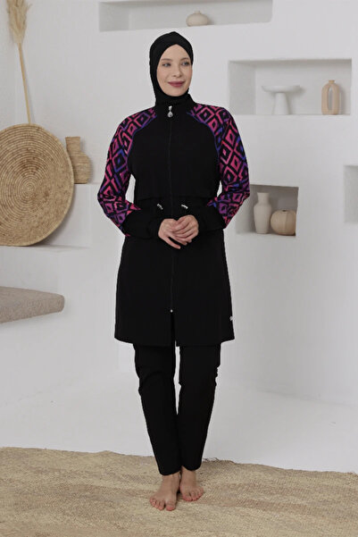 Adasea 261806 Women's Long Sleeve Hijab Swimsuit