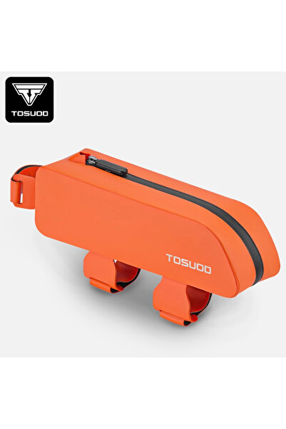 Choice orange TOSUOD Bicycle Bag MTB Road Bike Top Tube Bag Hard Shell Front ...