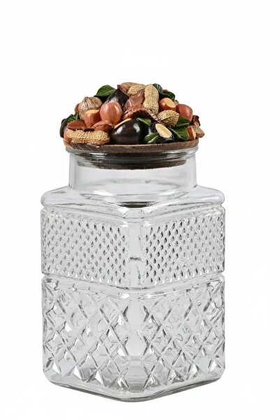 Handan UZUNOĞLU Özel Tasarım Kuruyemiş Kavanozu 1800 ml