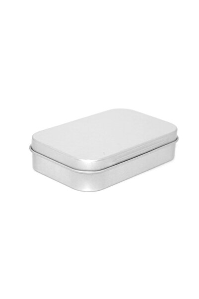 Choice1 علبة معدنية صغيرة محمولة فضية اللون لتنظيم الأدوية أثناء السفر، علبة ...