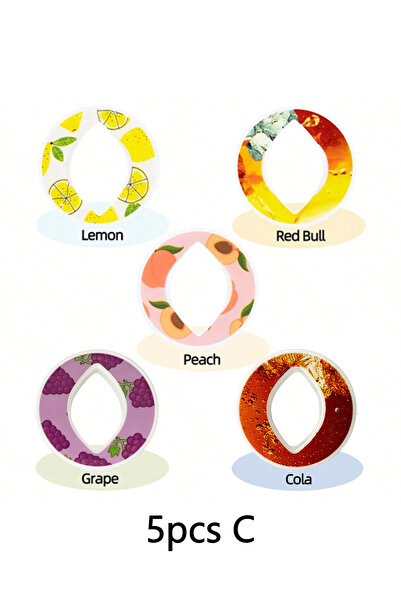 Choice Oval 5pcs C 7/5pcs Bear Fruit Drink Flavor Flavor Pod Creative 0 Sugar...