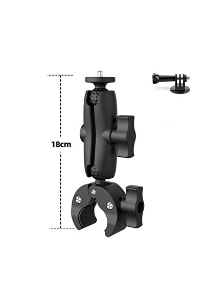 choice2 18cm Camera Super Clamp Mount Bike Motorcycle Handlebar Support Brack...