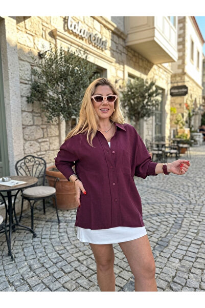 EFİL Oversize Off-Shoulder Shirt