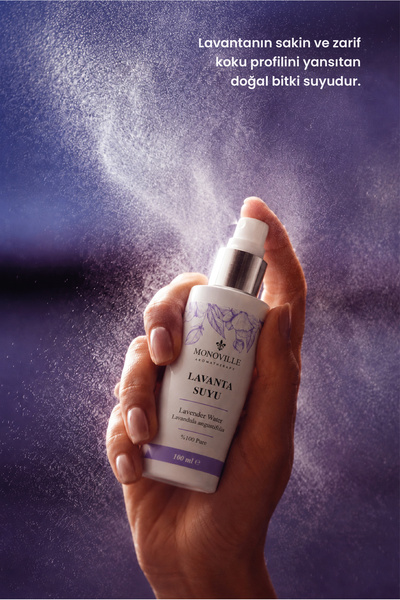 Monoville Lavanta Suyu 100 ml Sprey Başlıklı (Lavender Water)