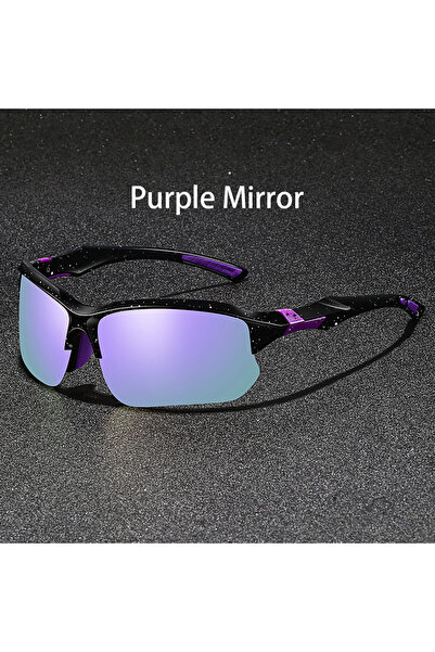 Choice9 PurpleMirror Fashion UV400 Safety Goggles Men Women Running Mountaine...