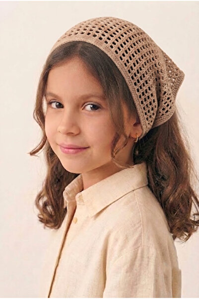 M&C Colleciton Girl's 100% Cotton Summer Mesh Knitted Scarf Bandana Hair Acce...