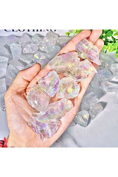 Choice Random 1PC Aura Clear Quartz 1PC High Quality Aura Clear Quartz Raw St...