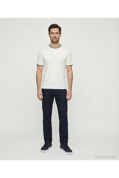Yargıcı Cotton Regular Crew Neck Short Sleeve Knitwear