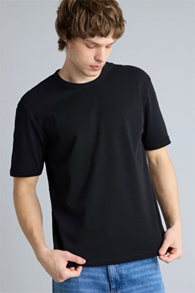 DeFacto 100% Cotton Regular Fit Short Sleeve T-Shirt H2429Ax26Sp