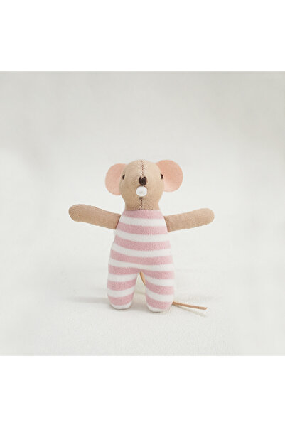 Choice11 Pink Handmade fabric mouse gifts, toy house and miniature scene deco...