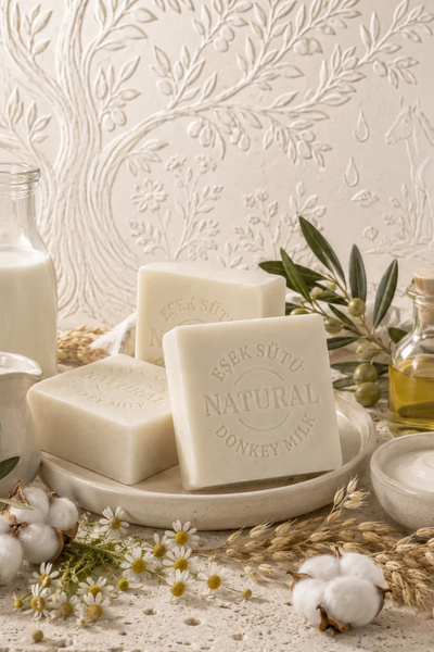 Dermolive Donkey Milk Herbal Soap - 1 Piece (120 g)