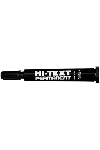 Noki Hitext Marker Pen Cut Point Black 12 Pieces 830-pcs (1 Pack 12 Pieces)