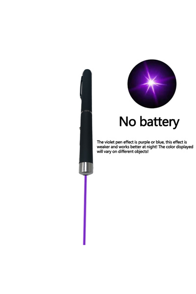 Choice purple 2 in 1 Mini Laser Pointer for Pets and Cats, Portable LED Pet T...