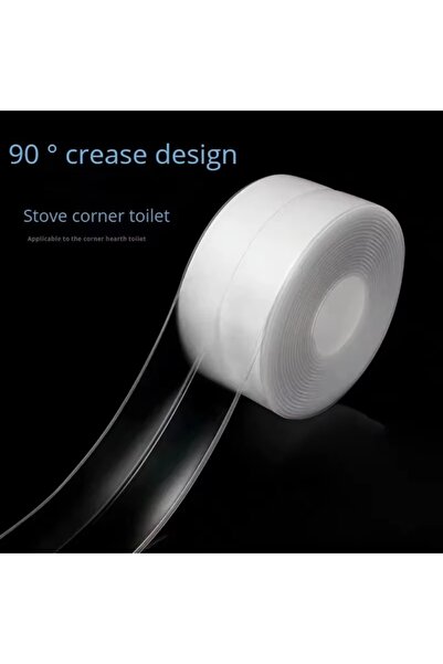 Choice transparent Transparent Sealing Tape Waterproof Strip Kitchen and Bath...