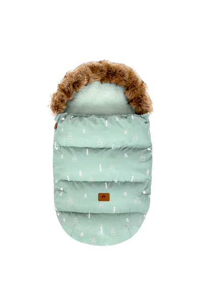 Choice green triangle Winter Stroller Footmuff 0-24Months Baby Envelope Sack ...