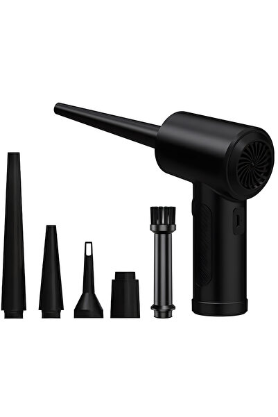 Choice Black Cordless Air Duster 51000RPM Portable Compressed Air Blower with...