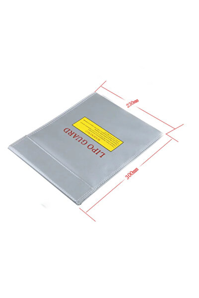 Choice Silver Large Fireproof And Waterproof High-Quality Rc Lipo Battery Saf...