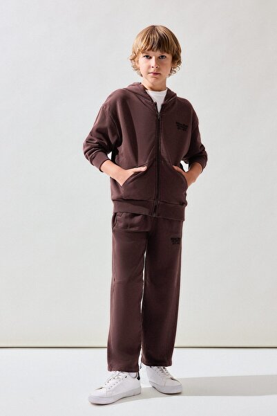 DeFacto Boy's Barrel Fit Printed Sweatpants I0665A826Au